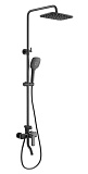 Душевая стойка Arrow AG3311BC черный матовый