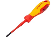 Набор отвёрток Knipex VDE, тонкие, 6 предметов, SL2.5/4, PlusMinus PH/S PZ/S 1/2 KN-002012V05