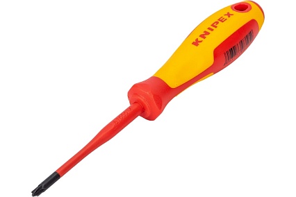 Набор отвёрток Knipex VDE, тонкие, 6 предметов, SL2.5/4, PlusMinus PH/S PZ/S 1/2 KN-002012V05