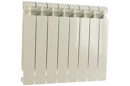 Биметаллический радиатор Global STYLE PLUS 500 8 секций боковое подключение RAN30G1197CVED