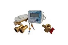 Ультразвуковой теплосчетчик AVEKTRA ТСУ 40 Подающий трубопровод с монтажным комплектом кран с отверстием под термодатчик ДУ 40 комплект присоединителей ДУ 40 4687204444586