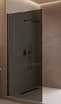 Душевая перегородка Vincea Волк-Ин (Walk-In) VLSW-1H800CGGM 80x200 вороненая сталь, тонированное