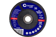 Круг наждачный лепестковый (150х22.2 мм; Р100) CUTOP 70-404