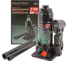 Гидравлический бутылочный домкрат с клапаном 3т Rockforce RF-T90304(DS) RF-T90304 DS(51449)