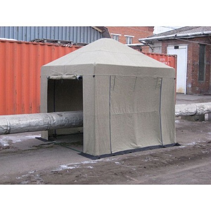 Палатка сварщика Митек Профи 3.0х3.0 м, брезент
