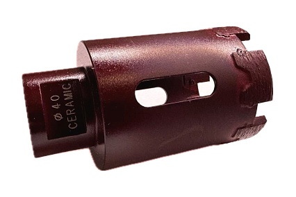 Сверло алмазное DDR-W 40D-16L-2.6T-M14-45L Shiny Ultra Speed Elsilber EL-RY40DW14