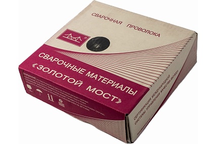 Проволока сварочная омедненная JQ.MG50-6/ER70S-6 0.6 мм, 5 кг GOLDEN BRIDGE 140