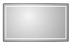 Зеркало BelBagno SPC-KRAFT-1400-800-LED-TCH-WARM-NERO 140x80 см антипар, черный