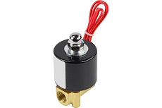 Электромагнитный клапан DN.ru двухходовой VS2W-100E-NC Ду40 Ру10 латунь, EPDM 24В DC D130-01593