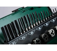 Набор метчиков и плашек Sata 32 предмета 50452
