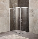 Душевой уголок BelBagno Unique 100/115x75/90 прозрачный