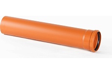 Труба ХЕМКОР НПВХ, наружная канализация, SN 2, 250x1200 мм 1491012