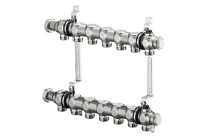 Распределительный коллектор Oventrop 1", Multidis SH 7 1407157