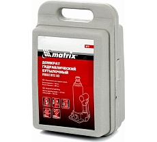 Гидравлический бутылочный домкрат Matrix 5 т, h подъема 197–382 мм 50776