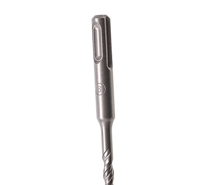 Бур по бетону, двойная спираль, Cobalt W-tip (6x210 мм; SDS PLUS) Denzel 705007