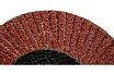 Лепестковый торцевой круг Зубр 125x22,2 мм, тип КЛТ 1, P40 36593-125-40_z01