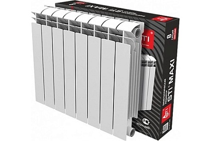 Радиатор STI BIMETAL MAXI 500/100 8 секций ТТ000014708