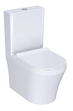 Унитаз-компакт RGW SW-06 безободковый Tornado, с микролифтом 67420106-01