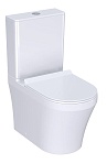 Унитаз-компакт RGW SW-06 безободковый Tornado, с микролифтом 67420106-01