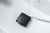 Донный клапан Aquatek AQ6004MB с переливом, Click-clack, черный матовый