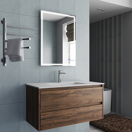 Тумба с раковиной Vincea Gio new 100 см C.Oak