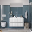 Тумба с раковиной BelBagno Uno 100 см Bianco Opaco