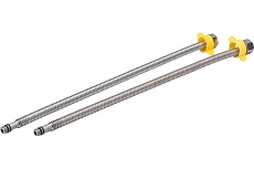 Гибкая сильфонная подводка для смесителя Kopfgescheit 1/2&quot;хM10, 40 см KG-A374 комплект из двух штук KG-A374х2