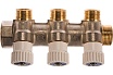 Распределительный коллектор STOUT 3/4, 3 отвода 1/2 SMB 6851 341203 RG008SFVPKN72K