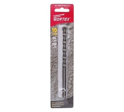Сверло по бетону 10x150 мм Wortex WDB101500C2111