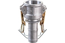 Камлок cоединение типа С (1&quot;; розетка с хвостовиком; алюминий) TITAN LOCK TL100CAL