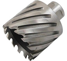 Сверло корончатое кольцевое по металлу 80x50 мм, Р6АМ5, хвостовик 32 мм CNIC 48682