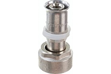 Коллекторный соединитель евроконус/пресс для м./п. трубы 16 (2,0) x 3/4 евроконус Valtec VTc.712.NE.1605