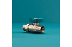Шаровой кран РМС люкс с полусгоном гшба-15 (1/2&quot;) ГШБА-15-Л