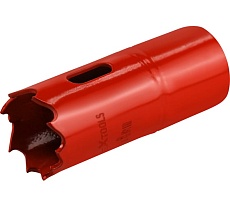 Коронка биметаллическая по металлу 18 мм Vertextools 2525-18