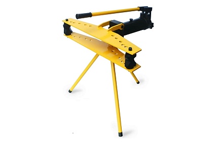 Гидравлический трубогиб со встроенным насосом Car-tool 1/2"-2", 13 т на треноге CT-13122T