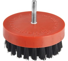 Кордщетка чашеобразная с хвостовиком для полировки Flex 207-217 (80 мм; d6; нейлон) Hammer 62133