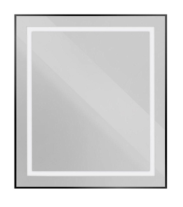 Зеркало BelBagno SPC-KRAFT-700-800-SENS-NERO 70x80 см сенсорный выключатель, черный