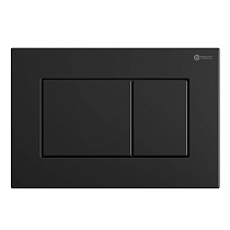 Комплект Point PN48090BM унитаз Ника PN41081 + инсталляция Элемент PN45120 + кнопка Ника PN44081BM черный матовый