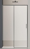 Душевая дверь Vincea Софт 2 (Soft 2) VDS-3SO2130CLGM 130x200 вороненая сталь, прозрачная