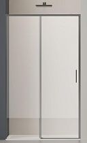 Душевая дверь Vincea Софт 2 (Soft 2) VDS-3SO2130CLGM 130x200 вороненая сталь, прозрачная