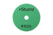 Круги шлифовальные гибкие Sturm ! 9012-D100-800