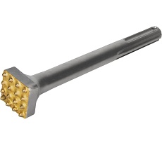 Бучарда твердосплавная Эксперт SDS-MAX 35x35x210 мм, 16 зубьев Практика 918-657