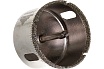 Коронка с центрирующим сверлом по стеклу и керамике (45х55 мм) Vertextools 336-45-55