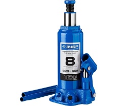 Гидравлический бутылочный домкрат 8т, 228-459мм Зубр Профессионал T50 43060-8_z01