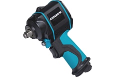 Гайковёрт пневматический ударный Gross G985, 1/2&quot;,Twin Hammer, 610 Нм, 9000 об/мин, композитный 57440