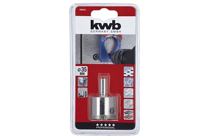 Коронка алмазная 35мм KWB 4998-35