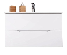 Мебель для ванной Orange Line 100 см белый матовый