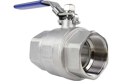 Кран DN.ru КШМП.316.230-ISO Ду15 Ру63 SS316 резьбовой с ISO фланцем D160-05351