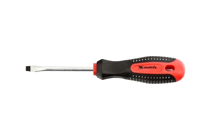 Отвертка SL5,0х75 мм Matrix Fusion Anti slip 11417