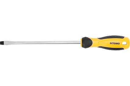 Шлицевая отвертка SITOMO SL 8х200, 315 мм, CrV SIT 856498